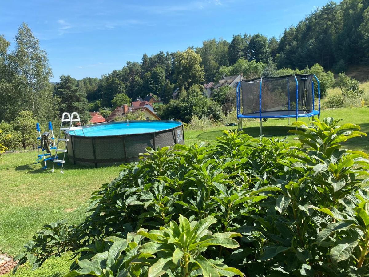 Ferienwohnung Ubytovani Na Cechach Decin Exterior foto