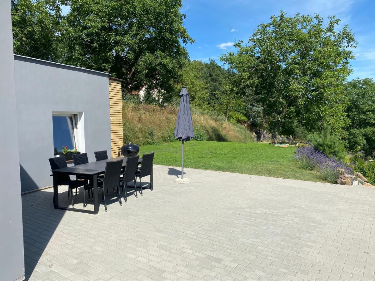 Ferienwohnung Ubytovani Na Cechach Decin Exterior foto