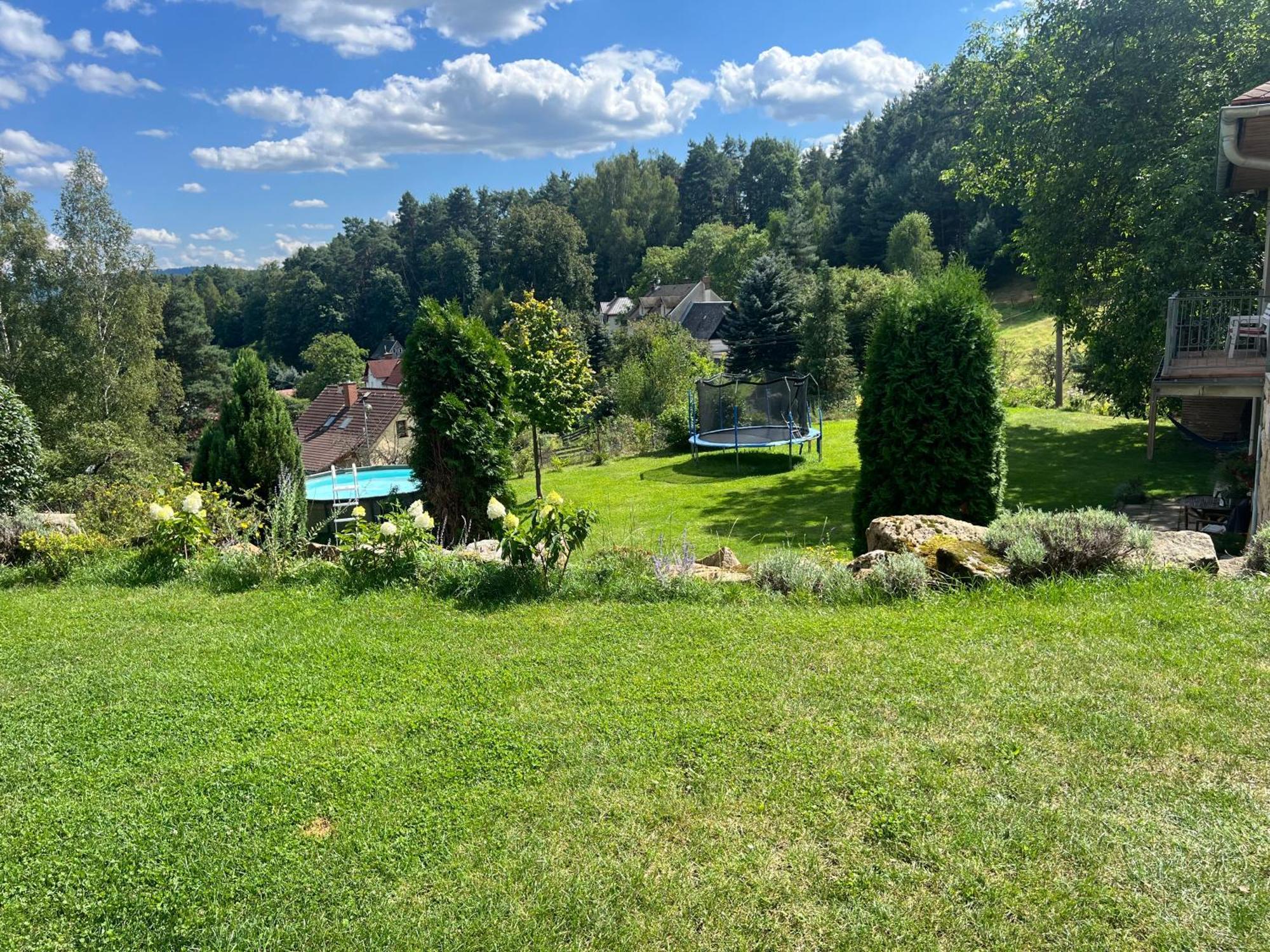 Ferienwohnung Ubytovani Na Cechach Decin Exterior foto